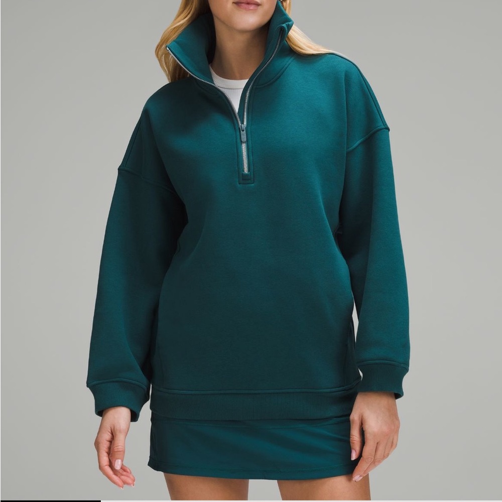 Lululemon thick fleece half zip M/L #102
